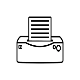 Biểu tượng Printer Print Sounds